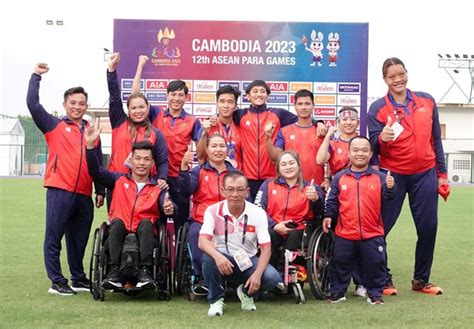  2016 ASEAN Para Games에서의 다성공:  베트남인 부서리에 끼르게 된 전 세계적 인정과 영광